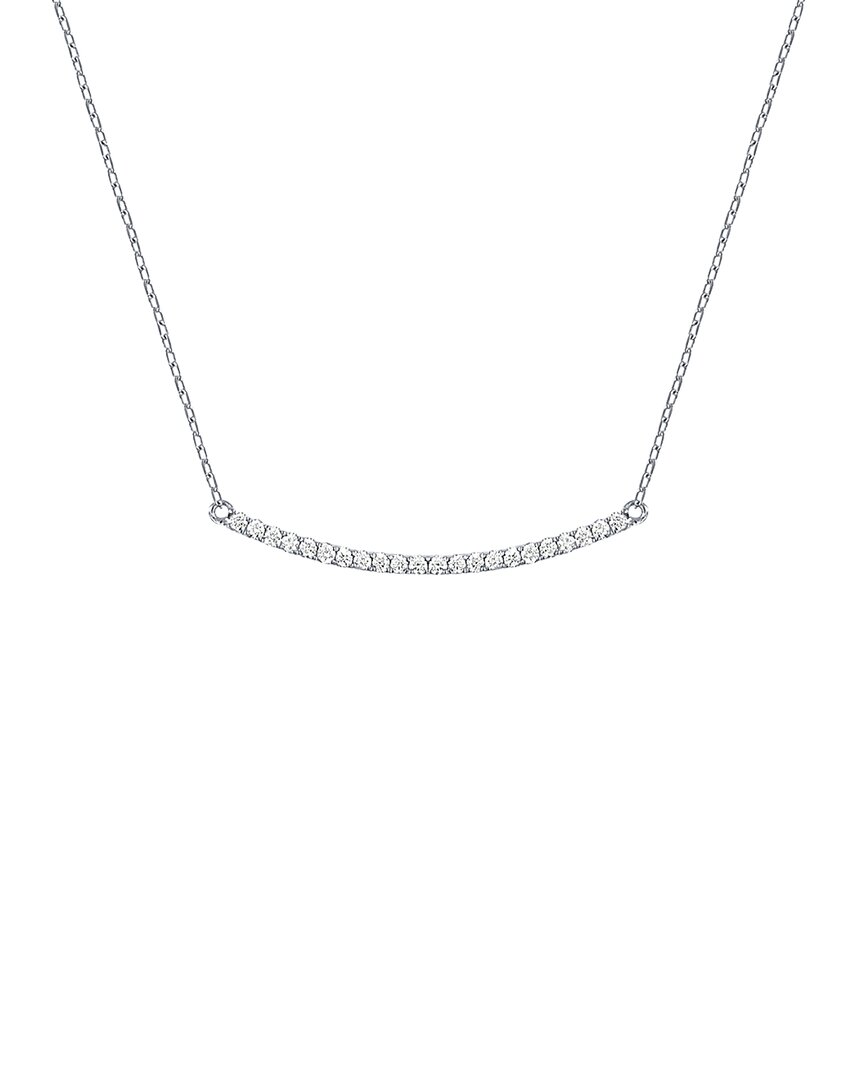 Sabrina Designs 14k 0.27 Ct. Tw. Diamond Necklace In Metallic