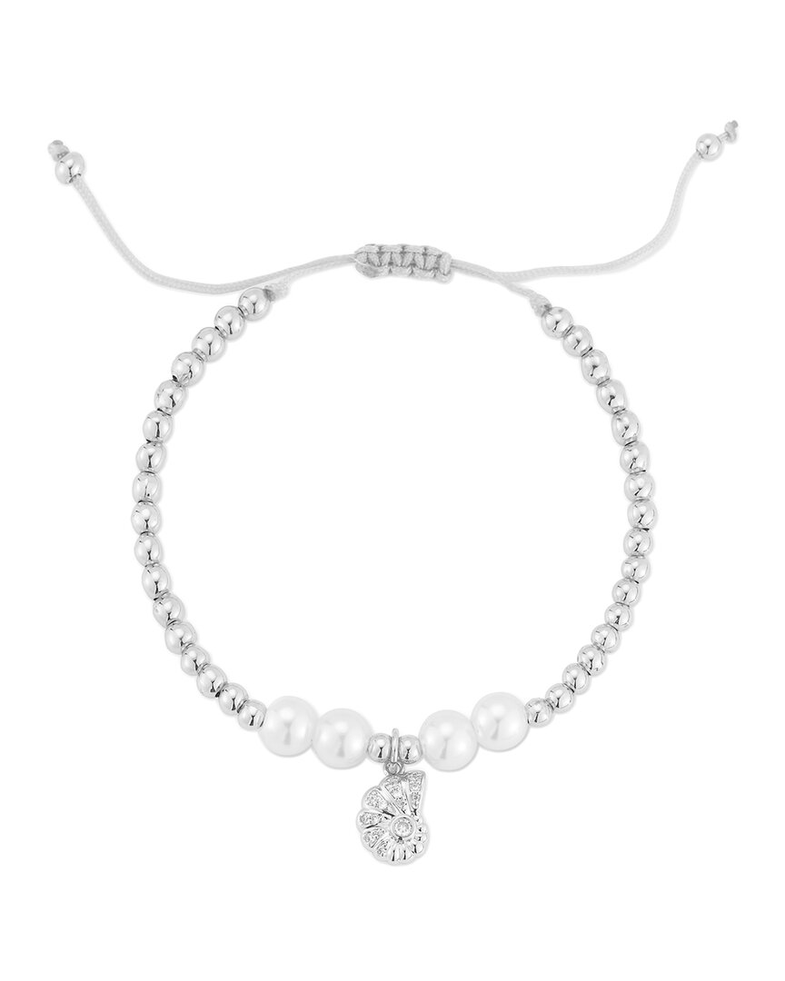 Sphera Milano Cz Bracelet In Metallic
