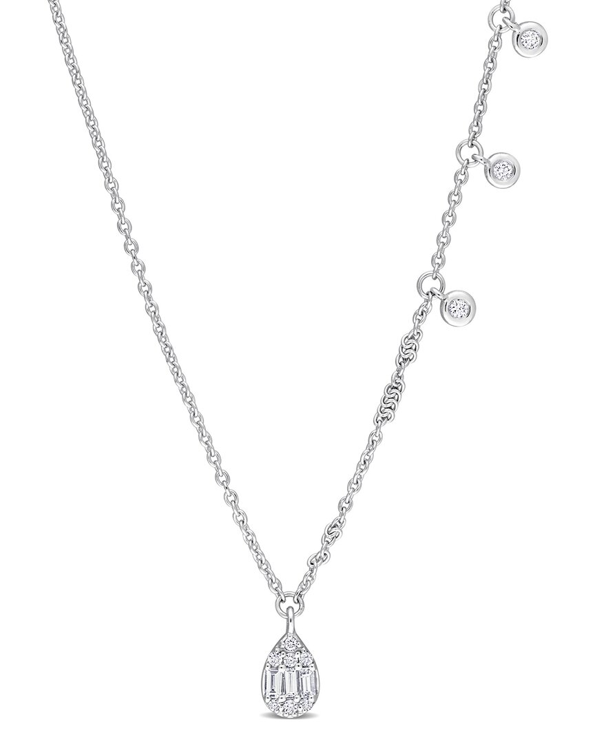 Rina Limor 14k 0.20 Ct. Tw. Diamond Necklace