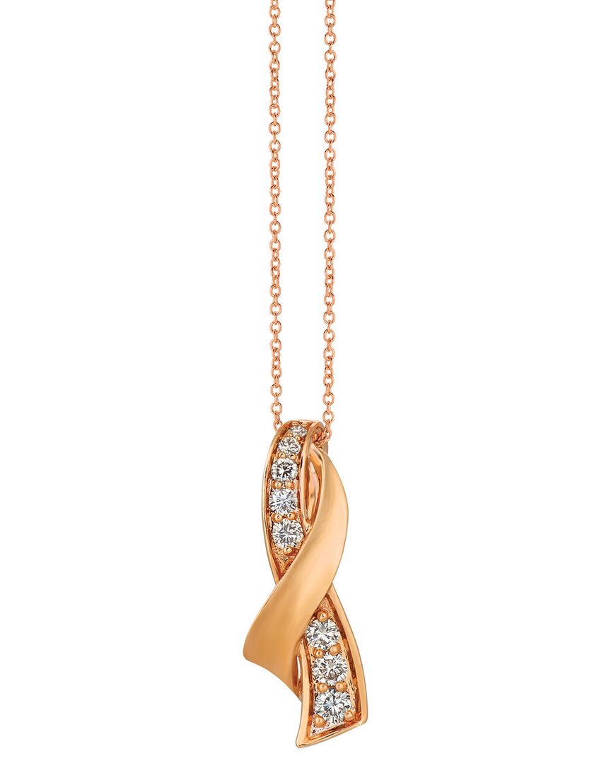 Le Vian Women's 14k Strawberry Gold® & 0.51 Tcw Nude Diamond™ Necklace