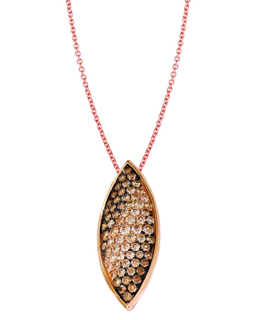 Le Vian 14k Strawberry Gold 1.68 Ct. Tw. Diamond Necklace