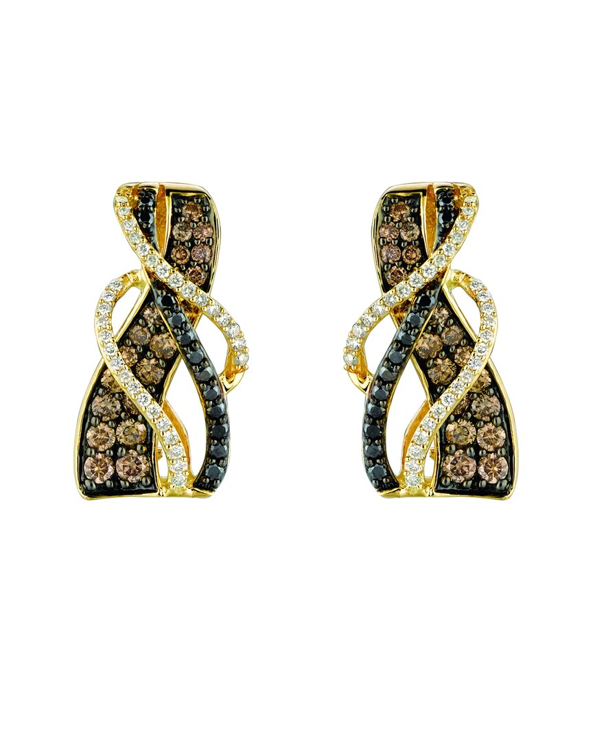 Le Vian 14k Honey Gold 1.15 Ct. Tw. Diamond Earrings