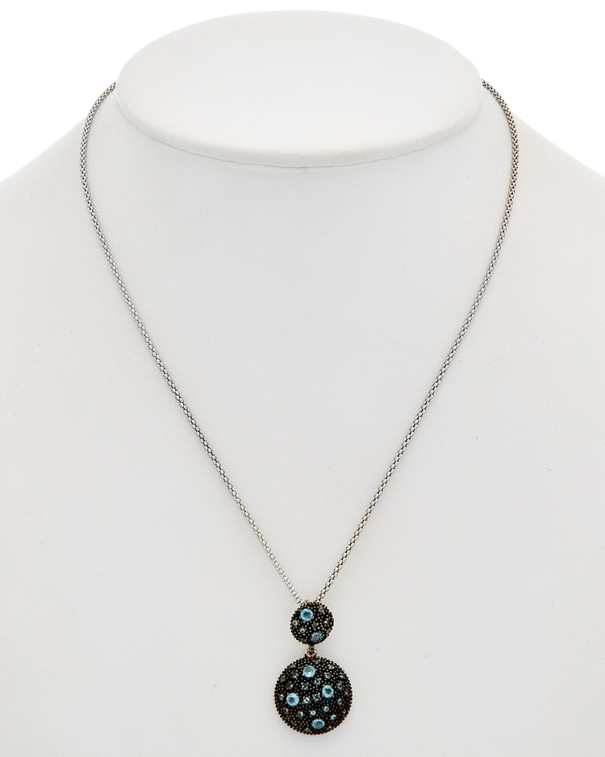 Image of Phillip Gavriel Silver Blue Topaz Necklace