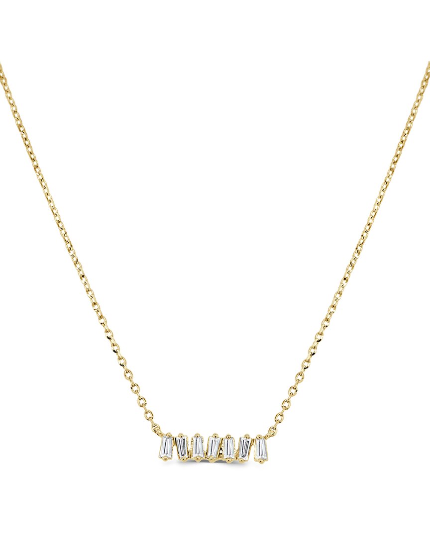 Sabrina Designs 14k 0.18 Ct. Tw. Diamond Bar Necklace In Gold