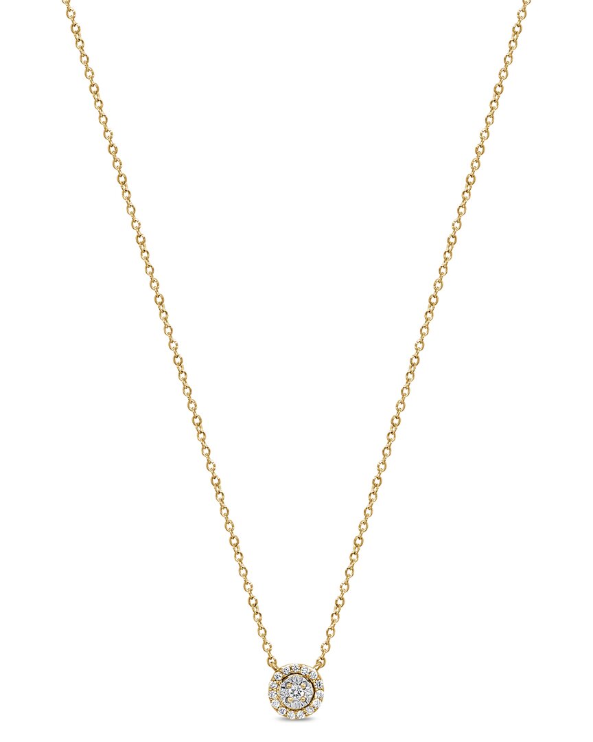 Sabrina Designs 14k 0.07 Ct. Tw. Diamond Necklace In Gold