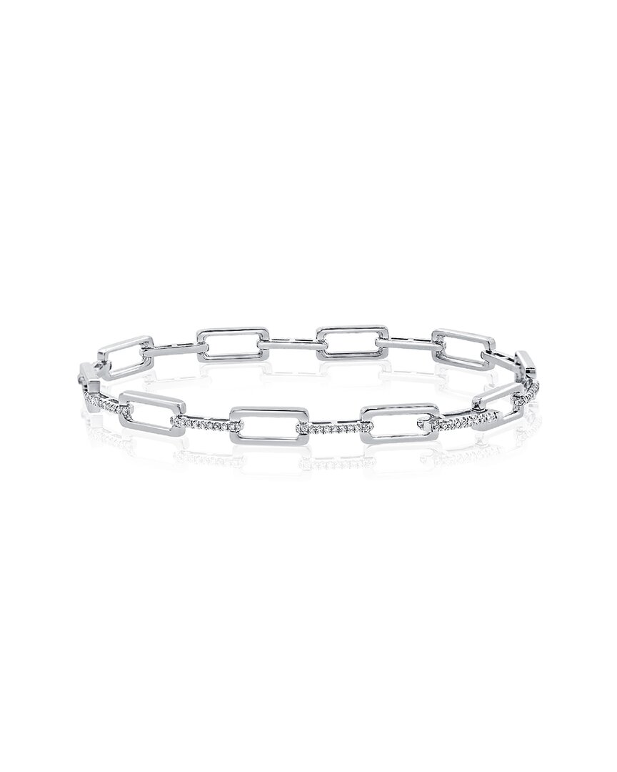 Sabrina Designs 14k 0.33 Ct. Tw. Diamond Link Bracelet