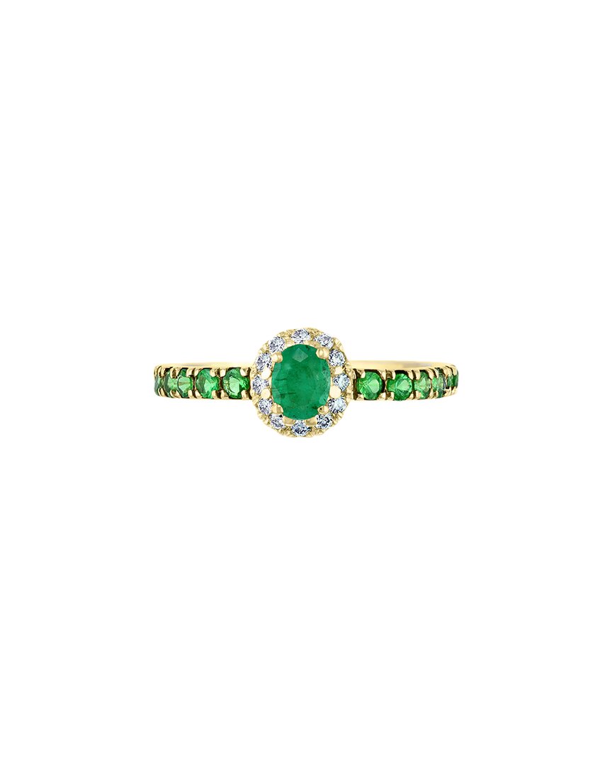 Effy Fine Jewelry 14k 1.34 Ct. Tw. Diamond & Gemstone Ring