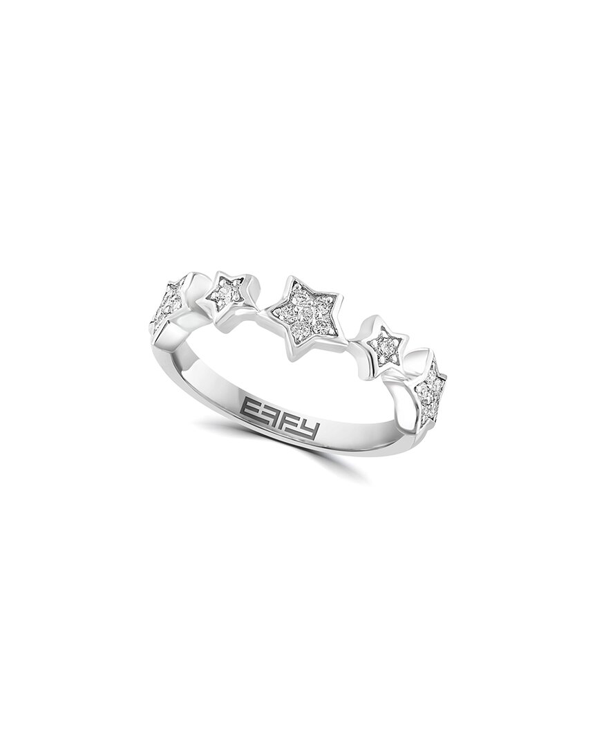 Shop Effy Fine Jewelry Effy 14k 0.19 Ct. Tw. Diamond Ring