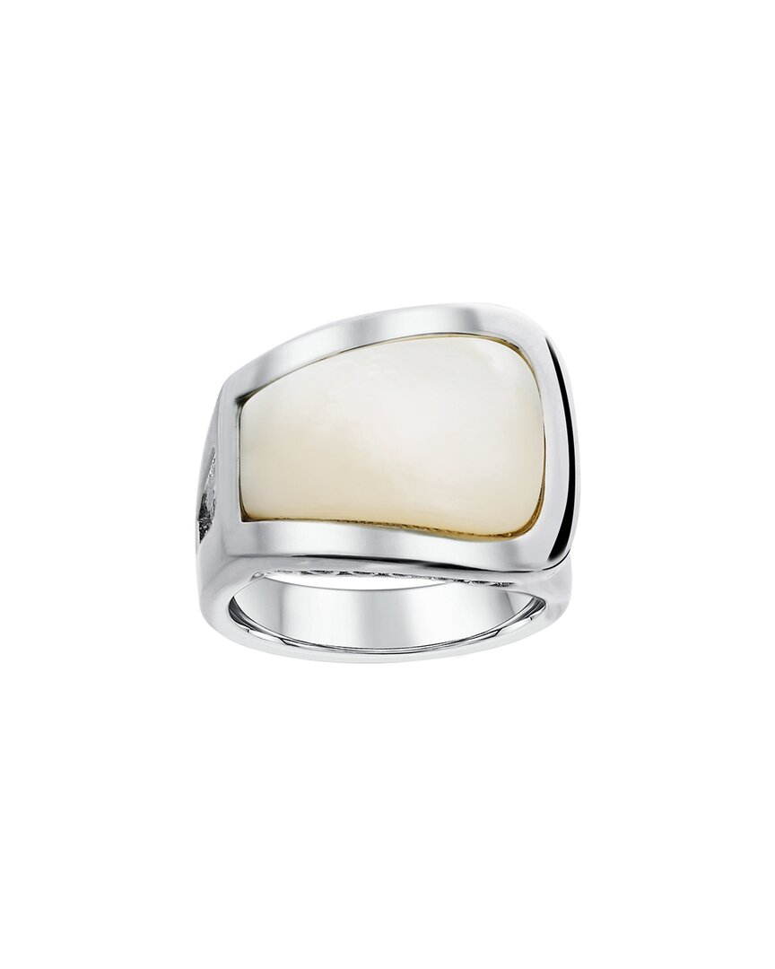 Jankuo Plated Statement Ring In Metallic