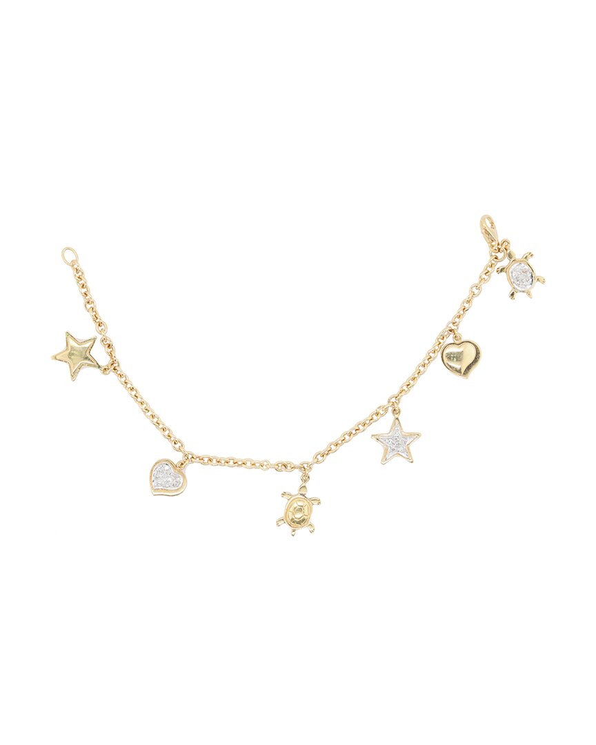 Diana M. Fine Jewelry 18k 0.35 Ct. Tw. Diamond Bracelet