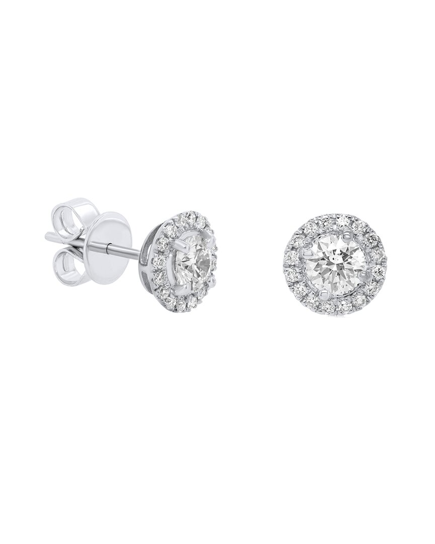 Diana M. Fine Jewelry 14k 1.10 Ct. Tw. Diamond Earrings