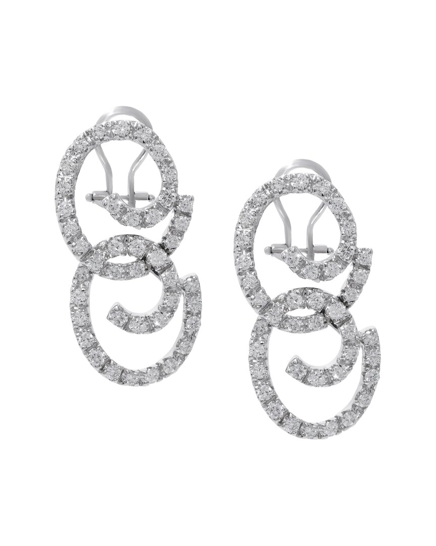 Diana M. Fine Jewelry 18k 2.00 Ct. Tw. Diamond Earrings