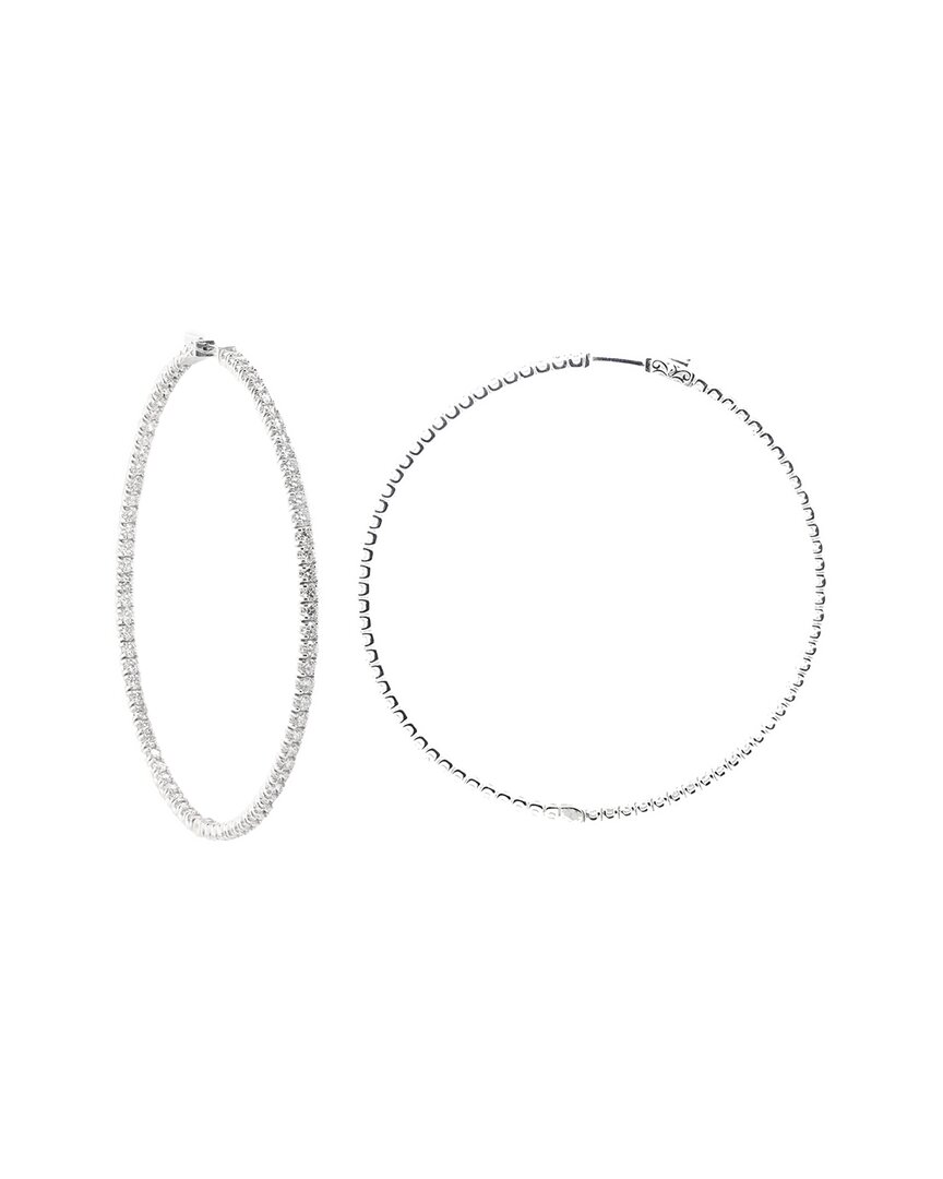 Diana M. Fine Jewelry 18k 7.40 Ct. Tw. Diamond Earrings
