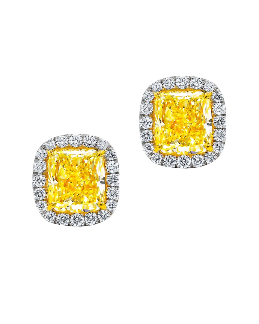 Diana M. Fine Jewelry 18K 2.13 ct. tw. Diamond Earrings