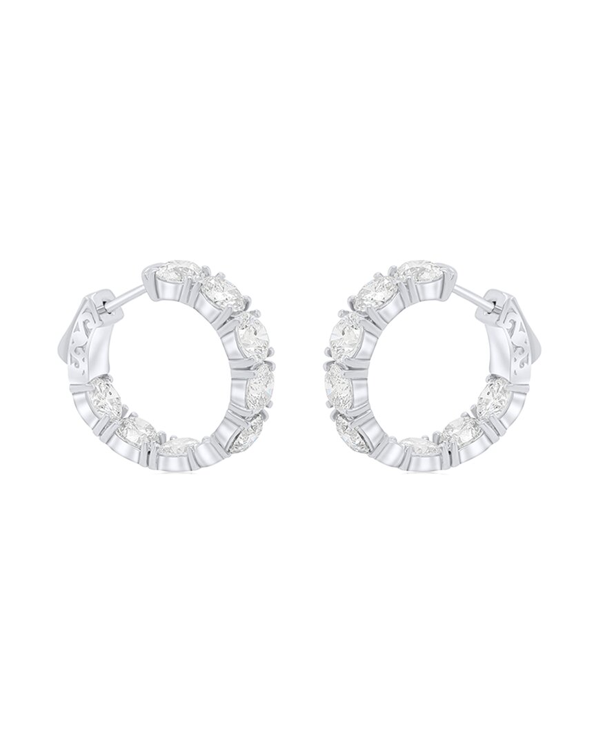 Diana M. Fine Jewelry 18k 7.80 Ct. Tw. Diamond Earrings