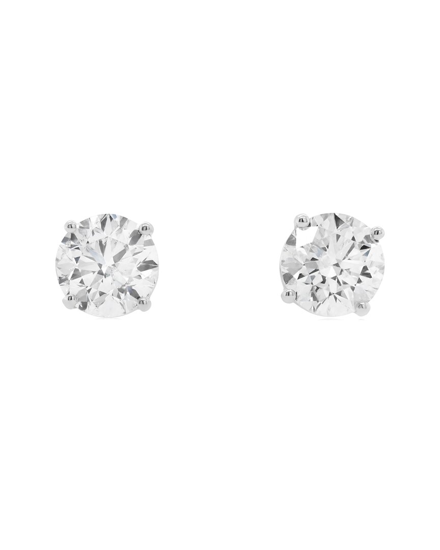 Diana M. Fine Jewelry 18K 3.5 ct. tw. Diamond Earrings