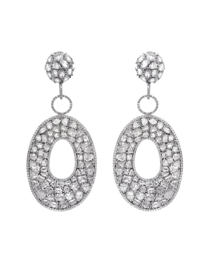 Diana M. Fine Jewelry 18K 29.81 ct. tw. Diamond Earrings