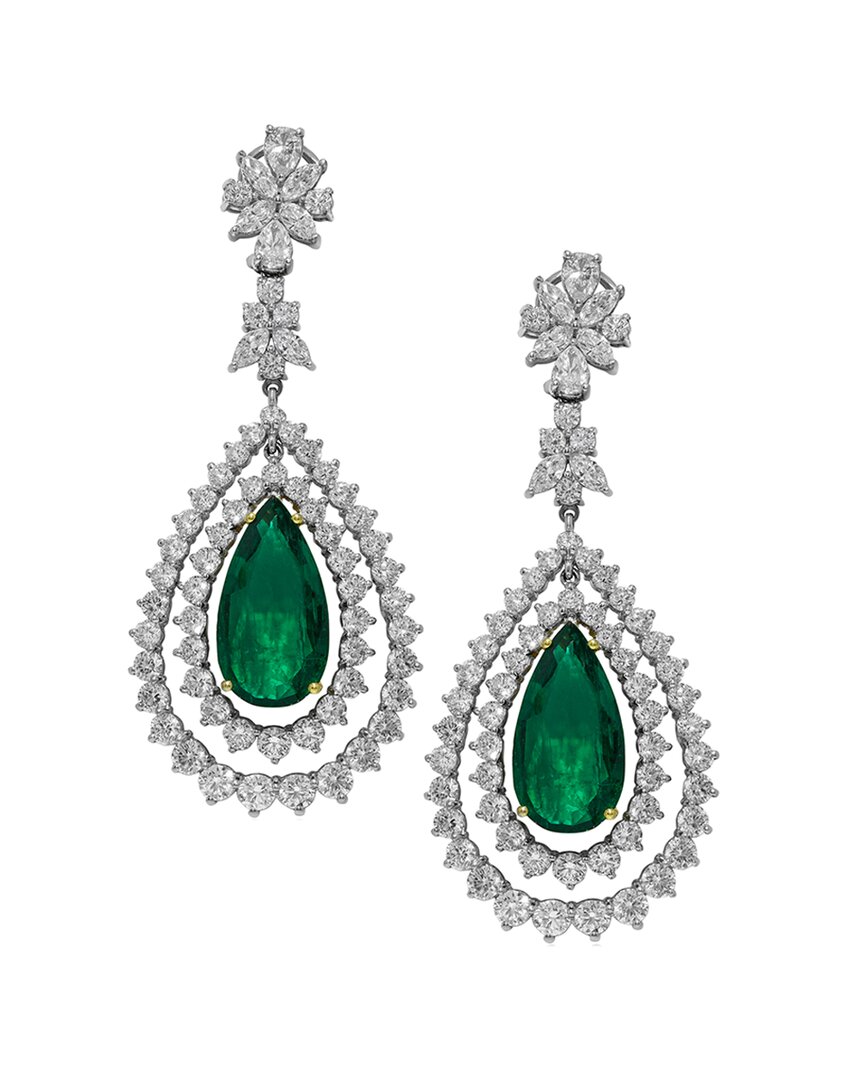 Diana M. Fine Jewelry 38.06 Ct. Tw. Diamond Earrings