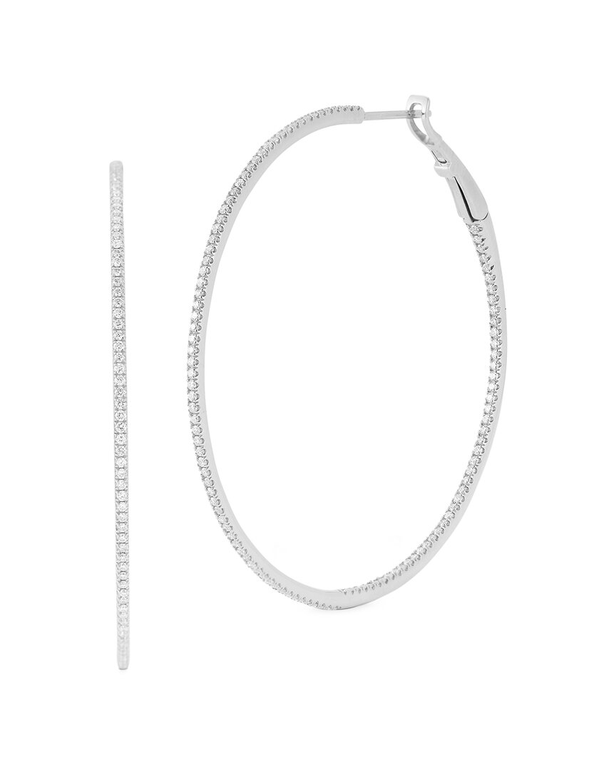 Nephora 14k 0.81 Ct. Tw. Diamond Inside-out Hoops