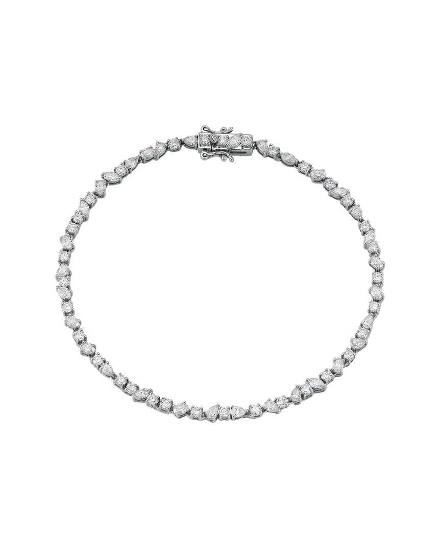 Nephora 14k 3.95 Ct. Tw. Diamond Mixed Shape Bracelet