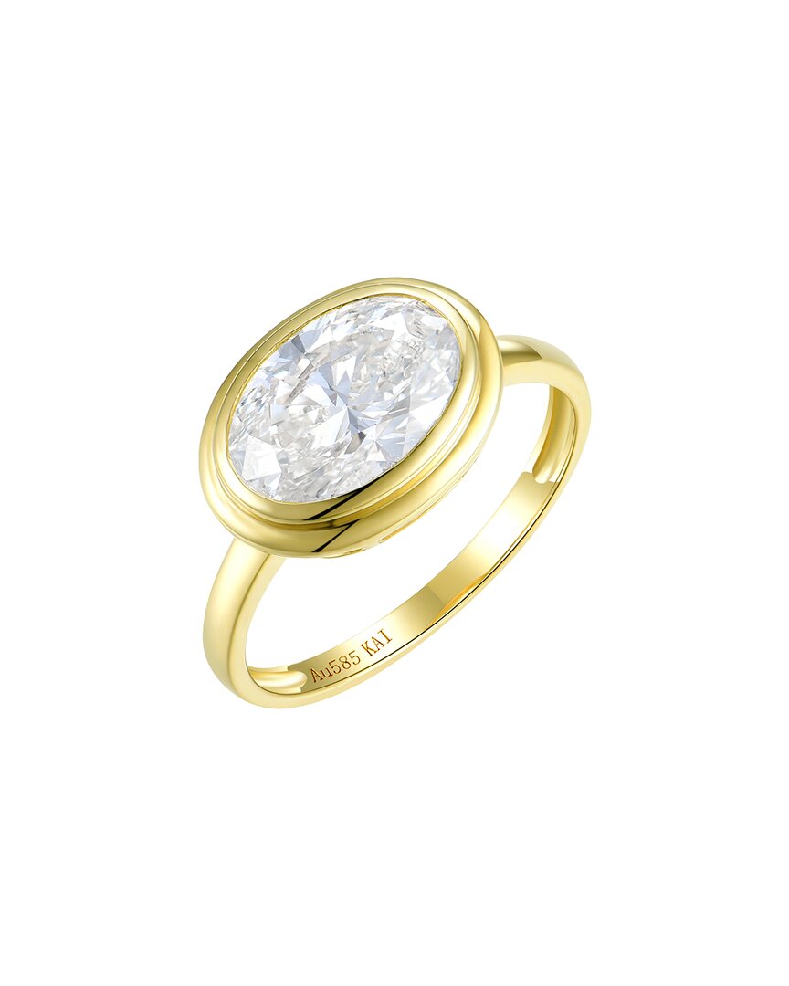 Kai Fine Jewelry 14k 2.00 Ct. Tw. Lab-grown Diamond Ring In Gold