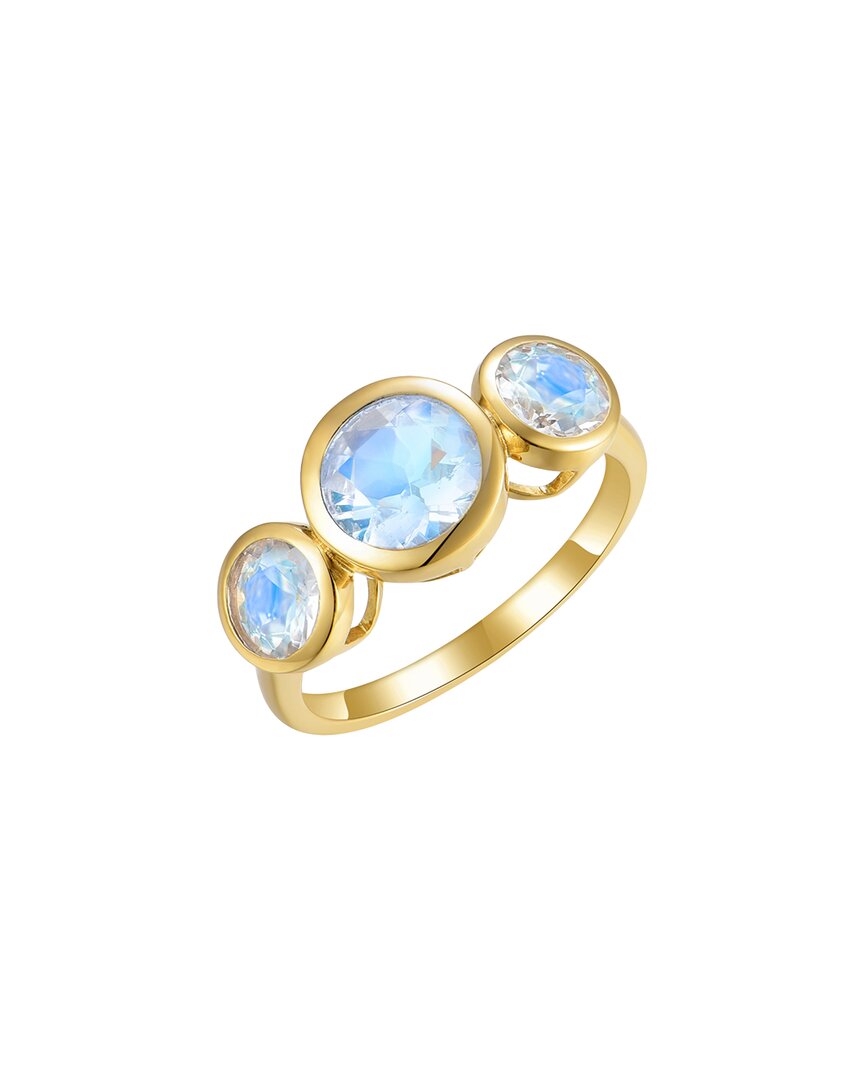 Kai Fine Jewelry 14k 2.20 Ct. Tw. Moonstone Cocktail Ring In Gold