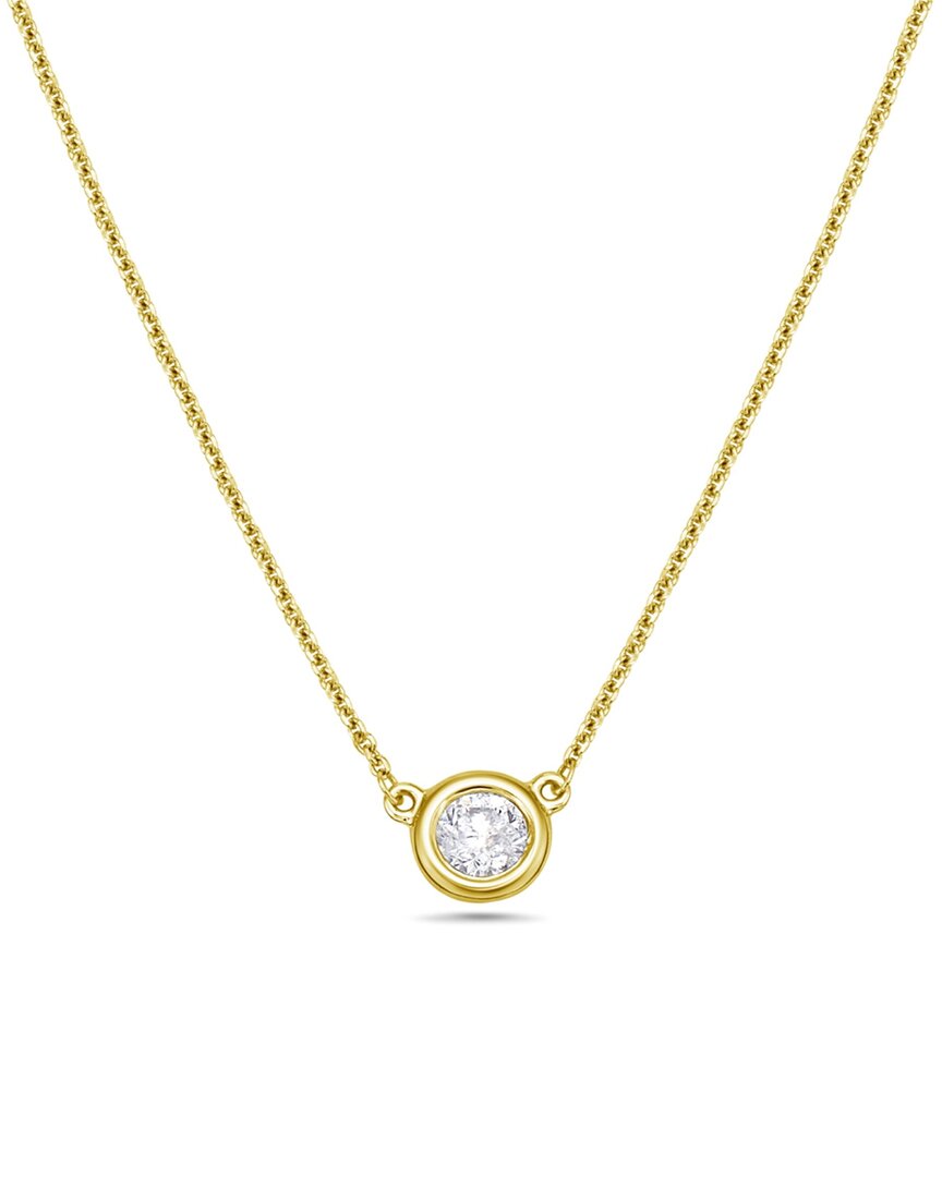 Forever Creations Signature Forever Creations 14k 0.50 Ct. Tw. Diamond Solitaire Necklace