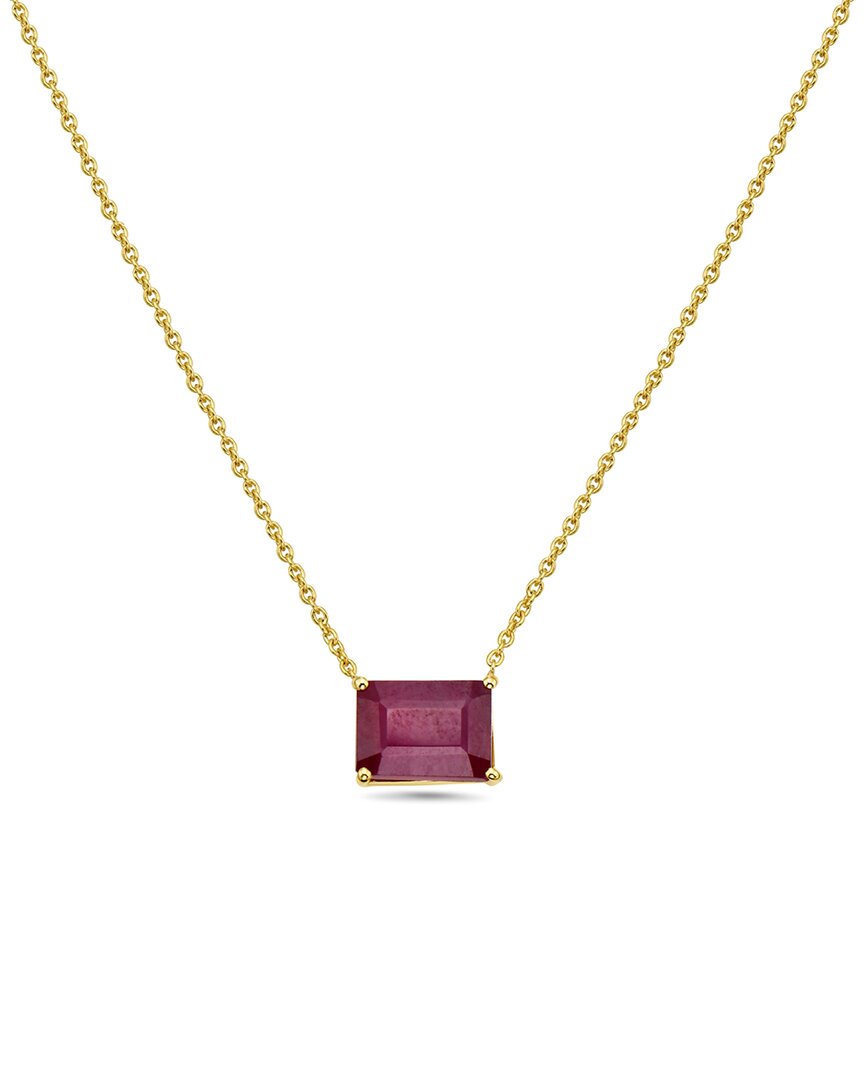 Shop Forever Creations Signature Forever Creations 14k 2.50 Ct. Tw. Ruby Necklace