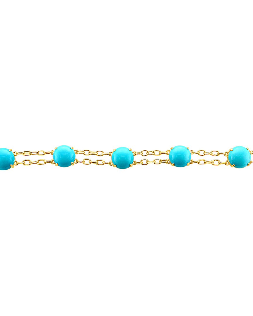 Le Vian 14k 12.56 Ct. Tw. Turquoise Bracelet