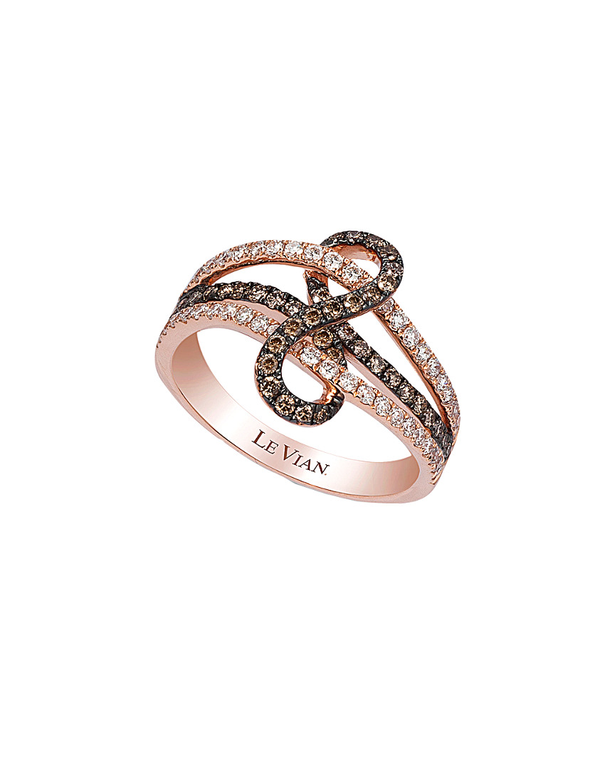 Shop Le Vian 14k Rose Gold 0.73 Ct. Tw. Diamond Ring