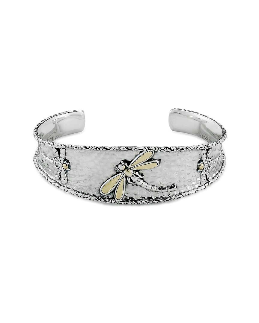 Samuel B. 18k & Silver Cuff Bracelet