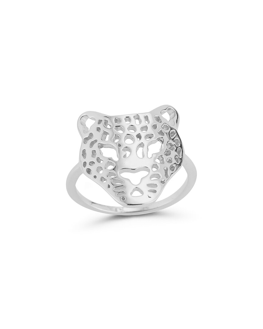 Shop Sphera Milano Silver Tiger Ring