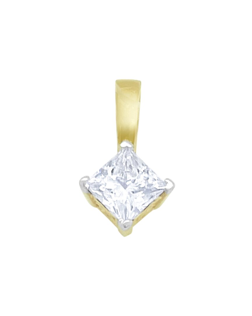 Meira T 14k 0.50 Ct. Tw. Lab-grown Diamond Charm Charm In Gold