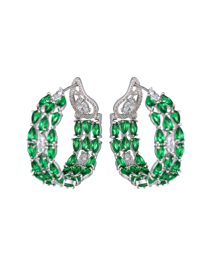 Eye Candy La Cz Marie Loop Earrings