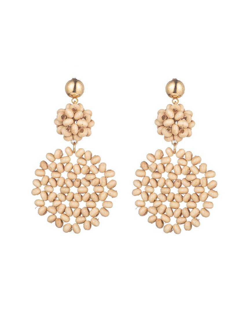 Eye Candy La Seed Bead Drop Earrings