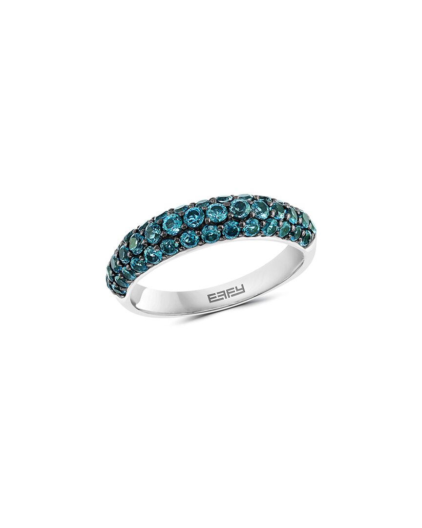 Effy Fine Jewelry Silver 1.76 Ct. Tw. London Blue Topaz Statement Ring