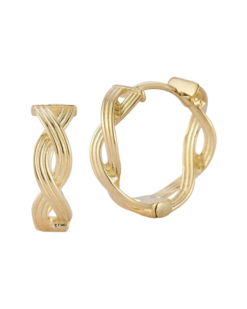 Shop Ember Fine Jewelry 14k Twist Huggie Earrings