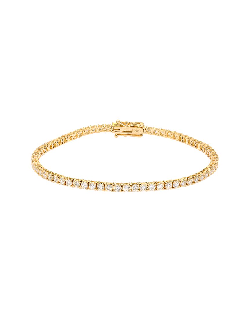 Effy Fine Jewelry 14k 2.88 Ct. Tw. Diamond Bracelet In Gold