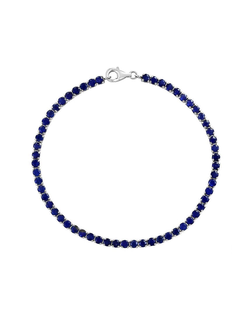 Effy Fine Jewelry 14k 4.44 Ct. Tw. Sapphire Bracelet In Blue