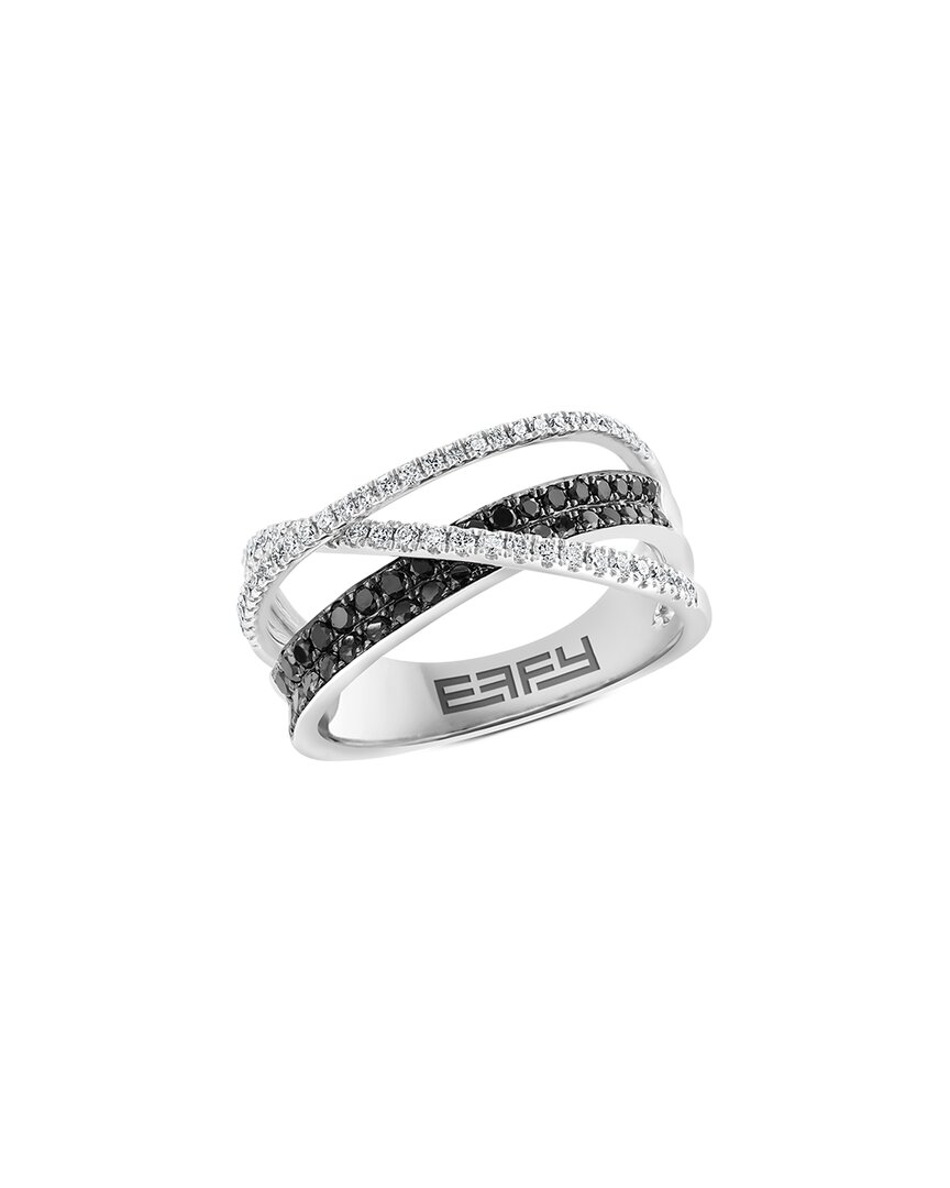 Effy Fine Jewelry 14k 0.71 Ct. Tw. Diamond Ring In Metallic