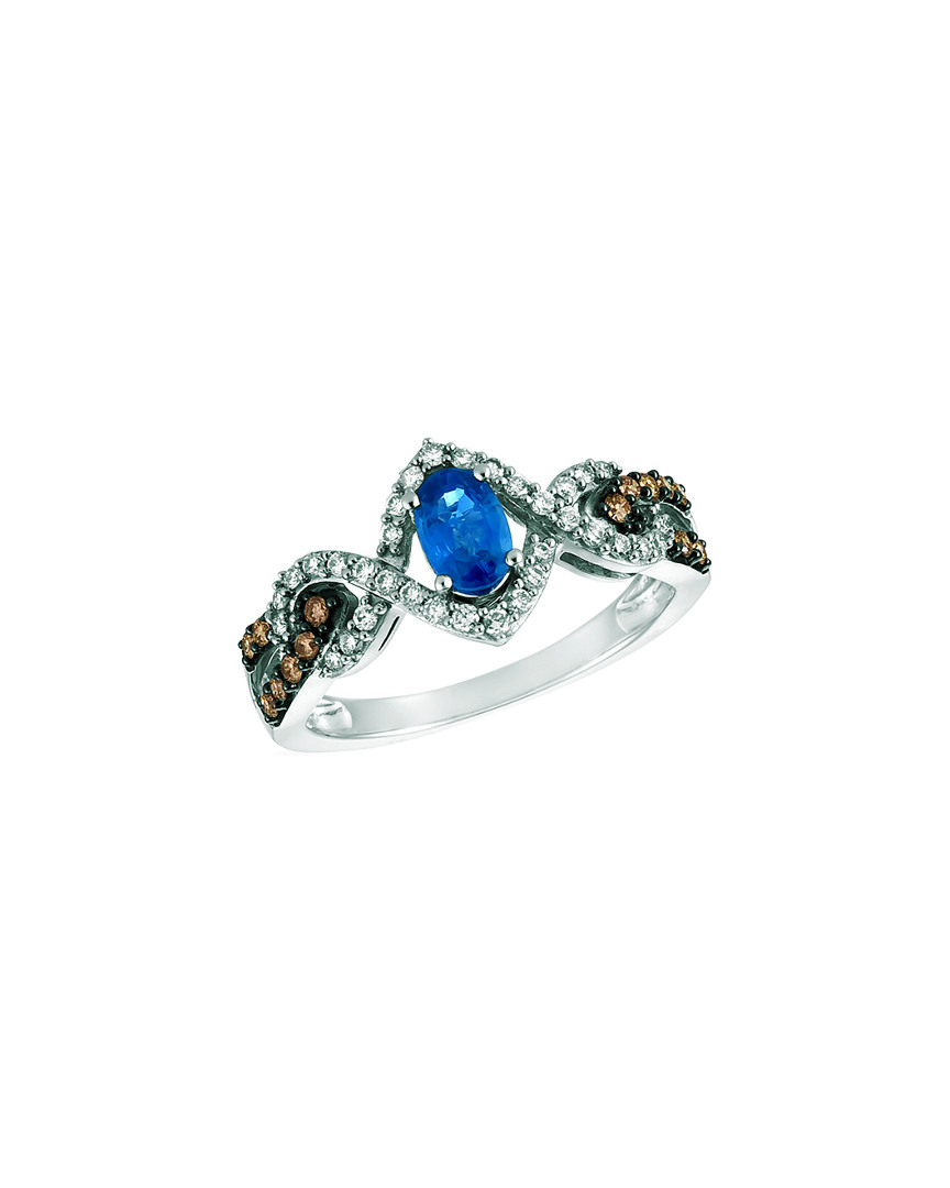 Le Vian 14k 0.88 Ct. Tw. Diamond & Blueberry Sapphire Ring