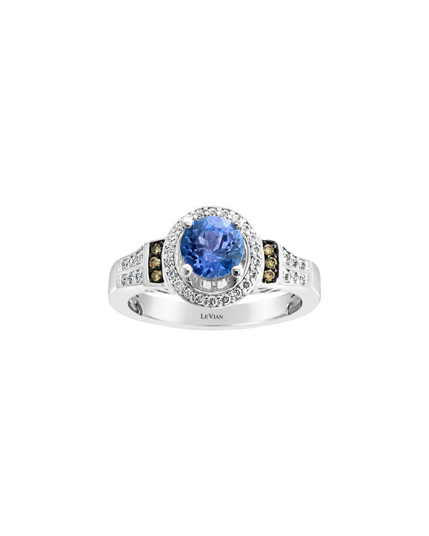 Le Vian 14k 0.77 Ct. Tw. Diamond & Blueberry Tanzanite Ring