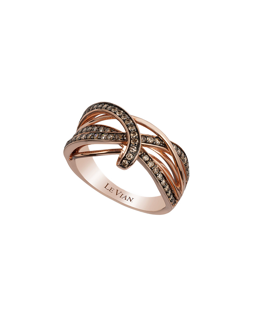 Le Vian 14k Rose Gold 0.58 Ct. Tw. Diamond Ring