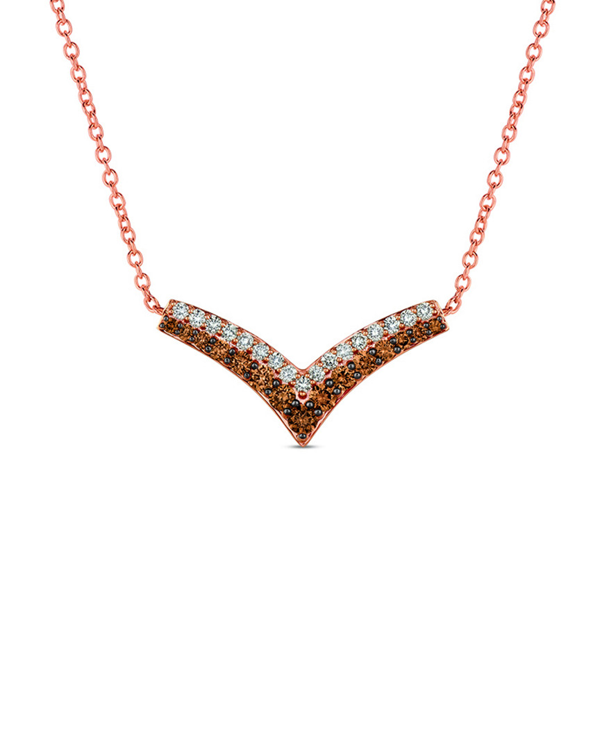 Le Vian 14k Rose Gold 1.10 Ct. Tw. Diamond Necklace