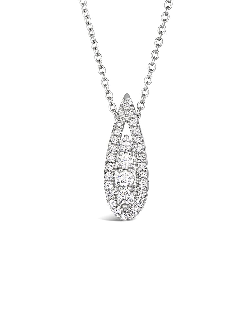 Le Vian 95% Platinum Pend 0.54 Dia In Metallic