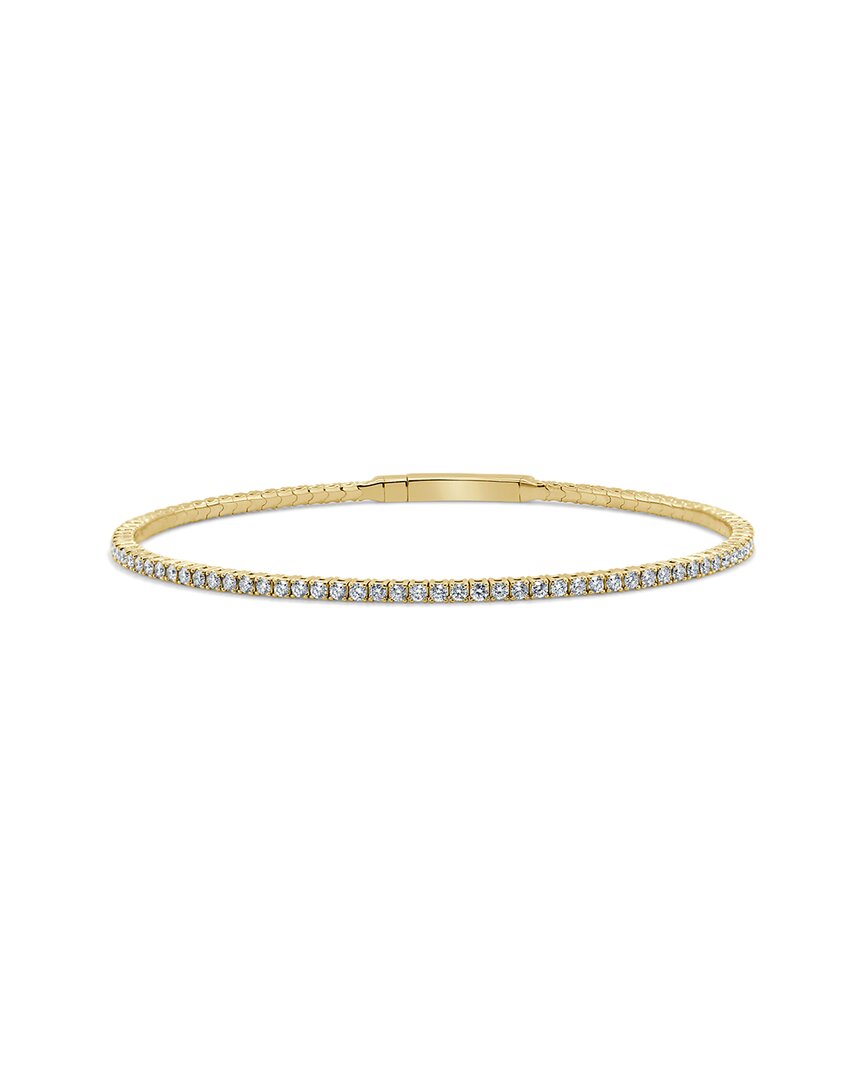 Sabrina Designs 14k 1.57 Ct. Tw. Diamond Flexible Bangle Bracelet