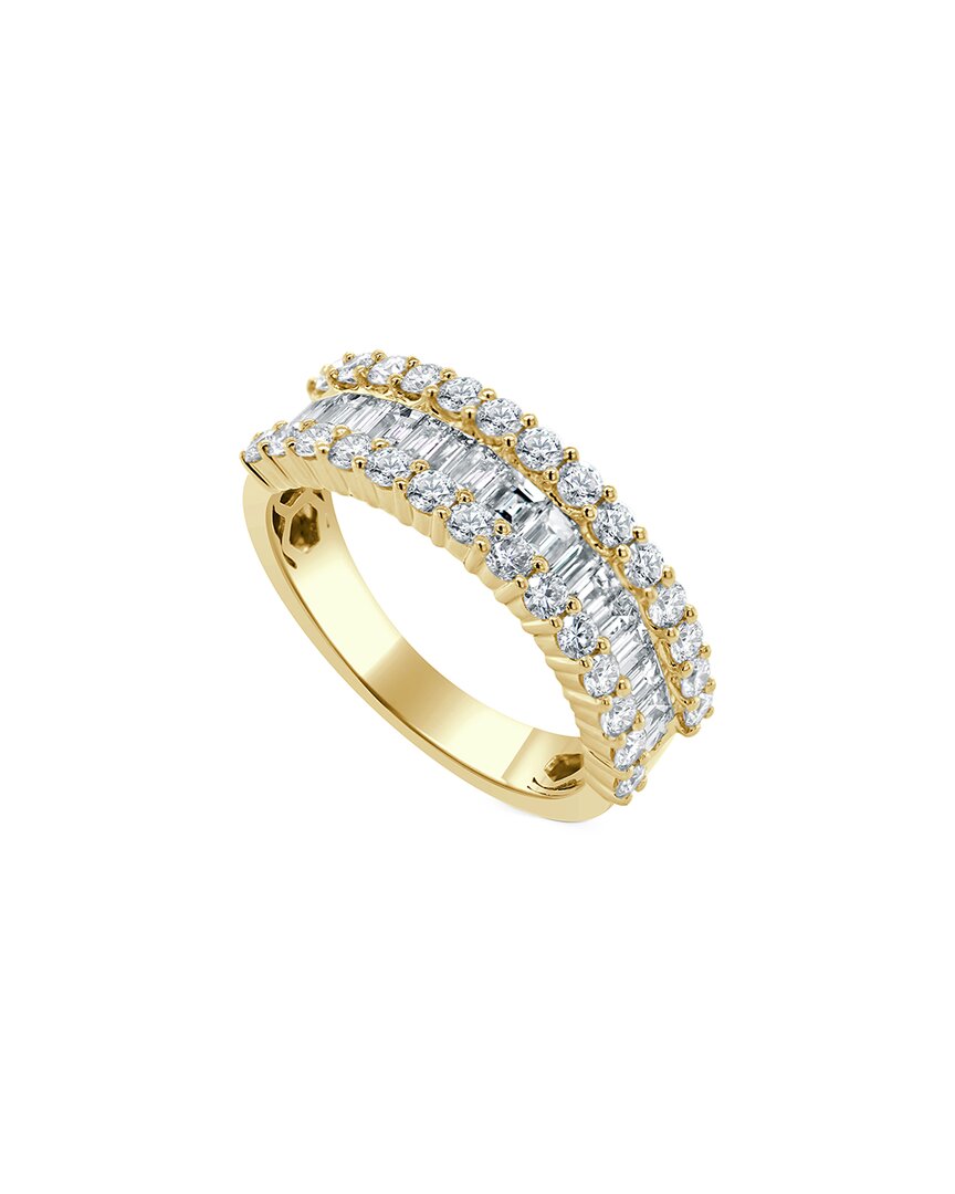 Sabrina Designs 14k 1.43 Ct. Tw. Diamond Half-eternity Ring In Gold