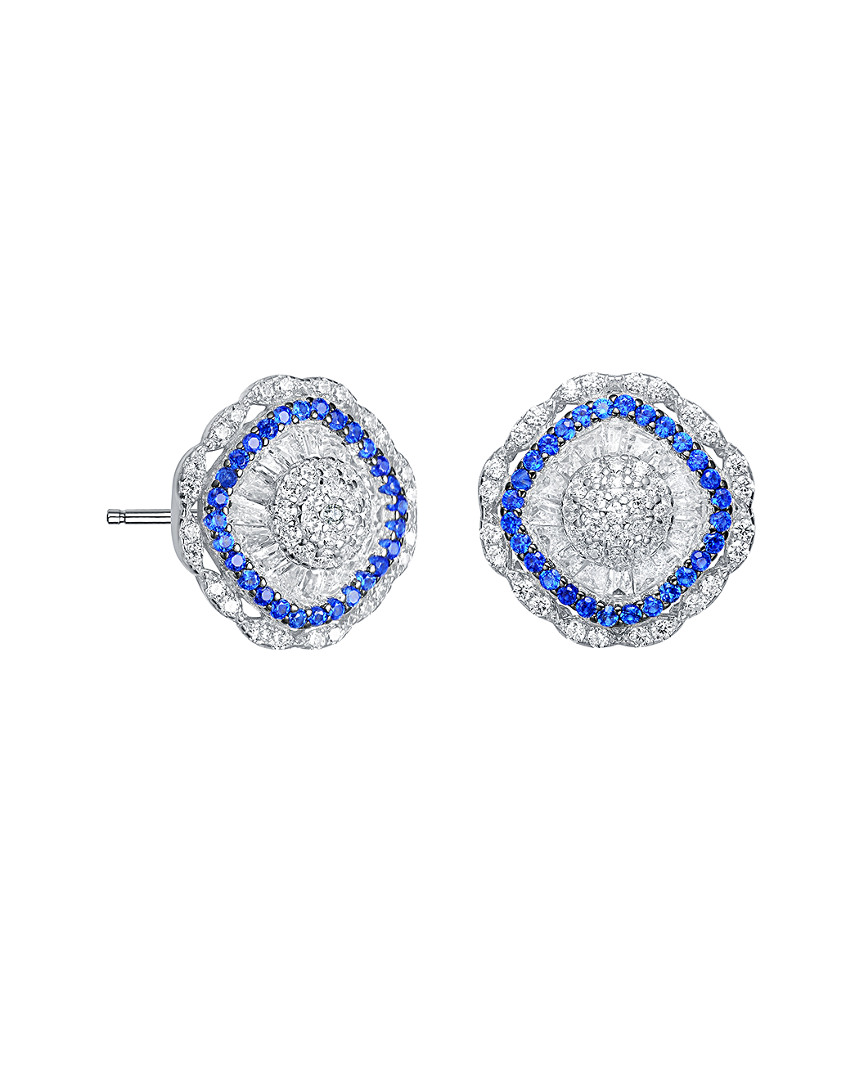 Genevive Silver Earrings