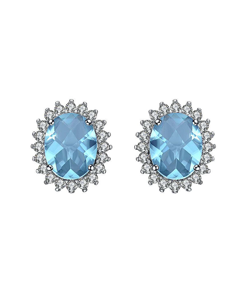 Genevive Silver Earrings