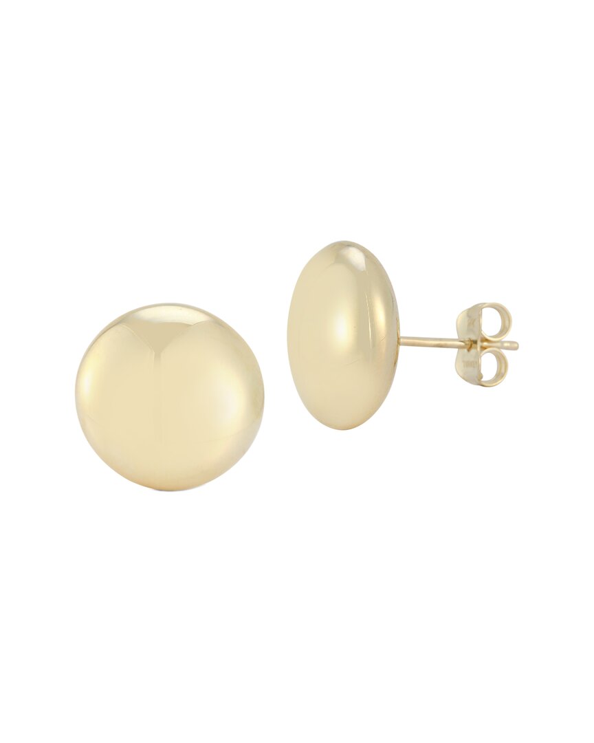 Ember Fine Jewelry 14k Bold Button Earrings